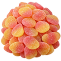 Fizzy peaches